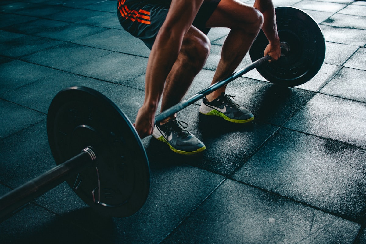 Bent-over barbell row technique